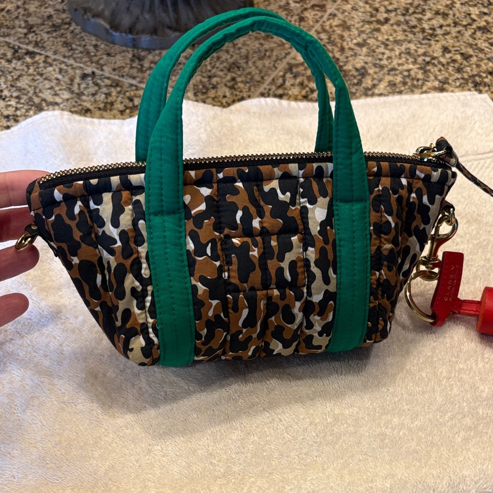 Clare V.  Bag with Pom Pom tassel NWT - Picture 4 of 8